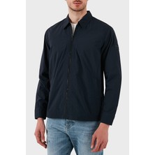 Boss Logolu Relaxed Fit Fermuarlı Gömlek Erkek Gömlek 50538256 404