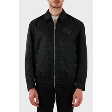 Boss Kareli Regular Fit Düz Yaka Bomber Ceket Erkek Ceket 50543129 001