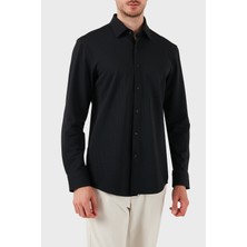 Boss Dokulu Slim Fit Uzun Kollu Gömlek Erkek Gömlek 50539858 001
