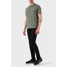 Emporio Armani Streç Pamuklu Regular Fit Normal Bel Düz Paça Jeans Erkek Kot Pantolon EM000121 AF14119 M8001