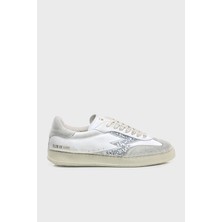 Moa Concept Moaconcept Deri Logolu Sim ve Süet Detaylı Vintage Sneaker Ayakkabı Bayan Ayakkabı MG630CO