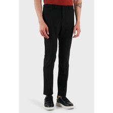 Emporio Armani Streç Yünlü Regular Fit Normal Bel Düz Paça Pantolon Erkek Pantolon EM000442 TE10404 UC001