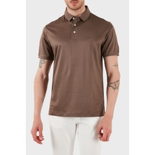 Emporio Armani  Logolu Regular Fit Düğmeli Polo Yaka T Shirt Erkek Polo Yaka T Shirt 8N1F96 1juvz U6195