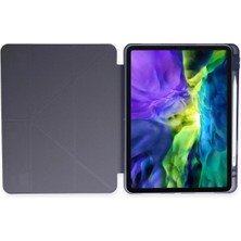 Newface Ipad Pro 11 (2018) Kılıf Kalemlikli Mars Tablet Kılıfı - Lila Mrayd