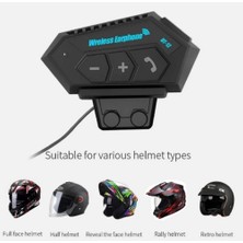 Storemax BT12 Kask Kulaklık Bluetooth Motosiklet Kulaklık Interkom Motorsiklet Kulaklık