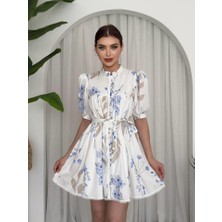 Nidam Butik Yen Kuşaklı Elbise