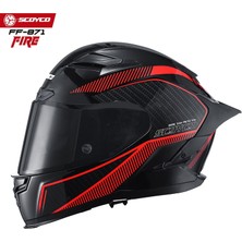 Scoyco Full Face Kask FF-871 Fıre