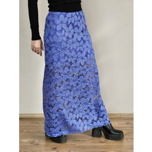 Retro Dantel Maxi Etek