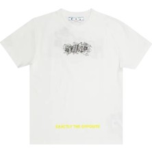 Off-White Graffiti Layers Slim T-Shirt