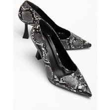 Suins Cateline Model Kadın Topuklu Metalik Özel Renk Stiletto Ayakkabı