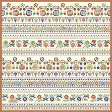 Güz | Yaz Serinliği Eşarp 2413-03 90X90