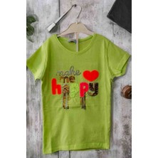 Dükkan 07 Çocuk T-Shirt Sim Işlemeli