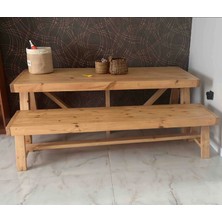 Espra Doğal Ahşap Ağaç Bench