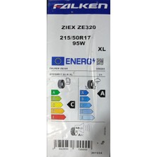 Falken 215/50 R17 Tl 95W Xl Zıex ZE320 Oto Yaz Lastiği (Üretim Yılı:2025)