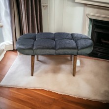 Puf-Bench Oval 90 cm  Babyface 90 x 40