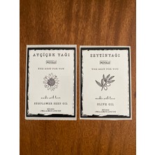 Sticker Yağdanlık Etiketi
