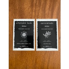 Sticker Yağdanlık Etiketi