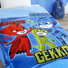Taç Lisanslı Pj Masks Heroes 2 Battaniye Tek Kişilik