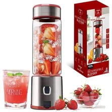 Mpıa Mp-Bl12 Usb Şarjlı 450ml 6 Bıçaklı Taşınabilir Portatif Kamp Ve Seyahat Blender