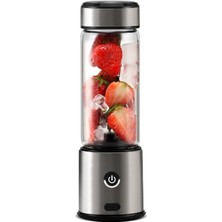 Midcom Mpıa MP-BL12 USB Şarjlı 450ML 6 Bıçaklı Taşınabilir Portatif Kamp ve Seyahat Blender