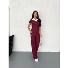 Kazax Ottoman Kumaş Beyaz Gömlek Yaka Takım S4142