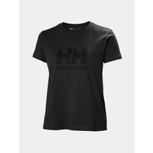 Helly Hansen Helly Hansen W Hh Logo T-Shırt 3.0 Kadin Siyah Tshirt HHA.54593-HHA.990