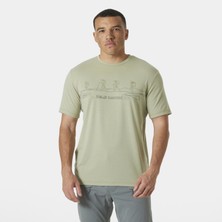 Helly Hansen Helly Hansen Skog Recycled Graphıc T-Shırt Erkek Mor Tshirt HHA.63082-HHA.463