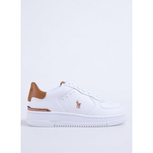 Polo Ralph Lauren Taba - Beyaz Kadın Sneaker Masters Court