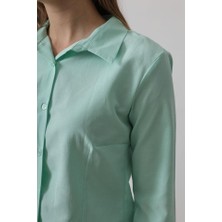 Supplierby Basic Gömlek - Mint