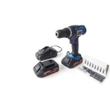 HPA202 20V Li Lon Akülü Vidalama Makinası ( Çift Akülü )