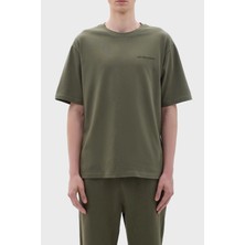 Les Benjamins Pamuklu Oversize Bisiklet Yaka T Shirt Erkek T Shirt B23FWCLAMUTS