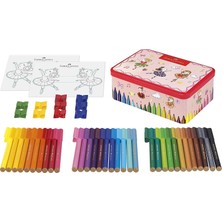 Faber-Castell Eğlenceli Keçeli Kalem Kutu + Balerin 33 Renk