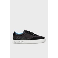 Calvin Klein Süet Detaylı Logolu Sneaker Ayakkabı YM0YM006690GP Erkek Ayakkabı YM0YM00669 0gp