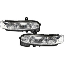 Serendipitous Araba Dikiz Yan Ayna LED Dönüş Sinyali Gösterge Işığı Mercedes Benz Için W211 S211 W463 W461 C/e Sınıfı 2038201321 (Yurt Dışından)