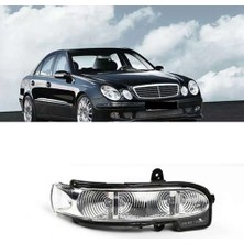 Serendipitous Araba Dikiz Yan Ayna LED Dönüş Sinyali Gösterge Işığı Mercedes Benz Için W211 S211 W463 W461 C/e Sınıfı 2038201321 (Yurt Dışından)
