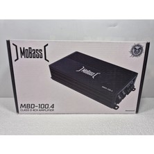 Mobass 4 Kanal Amfi – 4 x 100 Rms Ses ve Bass Amfisi – Mobass MBD-100.4 Oto Anfi