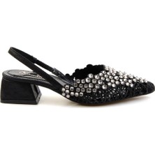 Siyah  Kadın Abiye Ayakkabı K01823121978