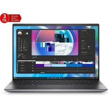 DELL M5680 XCTOP5680EMEA_VP-2 i7-13800H 32gb 512gb M.2 PCIe 16" W11Pro 6gb RTX A1000 Taşınabilir İş İstasyonu