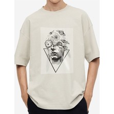 Che Bros Tasarım Baskılı Oversize  Kadın-Erkek Dtf Baskı Tshirt