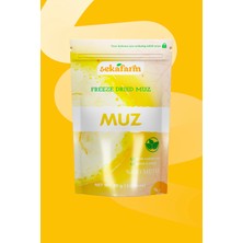 Seka Farm Freeze Dried Muz, Dondurularak Kurutulmuş Meyve Cipsi, Freeze Dry Meyve Kurusu 30 gr