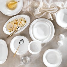 Schafer Superfine Bone Elixir Yemek Takımı 56 Parça-Gold