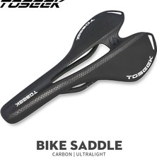 Turuncu-Mat Stili Toseek Tam Karbon Fiber Bisiklet Koltuğu Yol Mtb Bisiklet Karbon Koltuk 105G 7*9 Karbon Ray 8 Renk (Yurt Dışından)