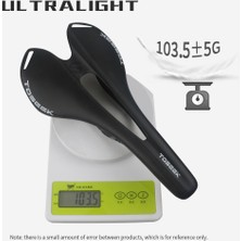 Turuncu-Mat Stili Toseek Tam Karbon Fiber Bisiklet Koltuğu Yol Mtb Bisiklet Karbon Koltuk 105G 7*9 Karbon Ray 8 Renk (Yurt Dışından)