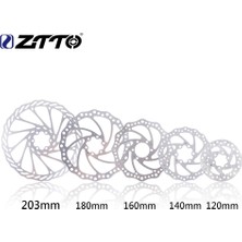 140MM Tarzı Ztto Disk Fren Rotoru Inç Paslanmaz Çelik Fren Rotorları Dağ Yol Bisikleti Parçaları Için (Yurt Dışından)