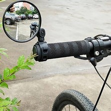 5.3cm Tarzı Bisiklet Arka Görüş Aynası Evrensel Ayarlanabilir Döner Motosiklet Direksiyon Aynası Bisiklet Sürme Bisiklet Sürme Arka Görüş Aynası (Yurt Dışından)