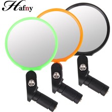 Turuncu Tarzı Hafny Kırılmaz Paslanmaz Çelik Lens Bisiklet Arka Görüş Aynası Geniş Açılı Bisiklet Reflektörü Açı Ayarlı (Yurt Dışından)