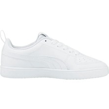 Puma 384311 01 Rickie Jr Beyaz-Gri Kadın Spor Ayakkabı