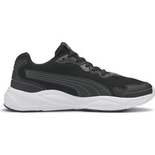 Puma 90S Runner Nu Wave 373017 01 Siyah-Gri-Beyaz Erkek Günlük Sp