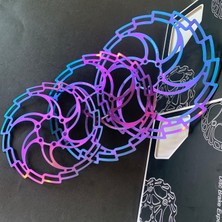 1 Adet 180MM Tarzı Mtb Dağ Yol Bisikleti Için 6 Cıvatalı Hidrolik Disk Fren Rotorları Gökkuşağı Fren Diski Rotorları (Yurt Dışından)