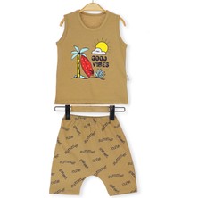 Erkek Bebe Takım Baskılı